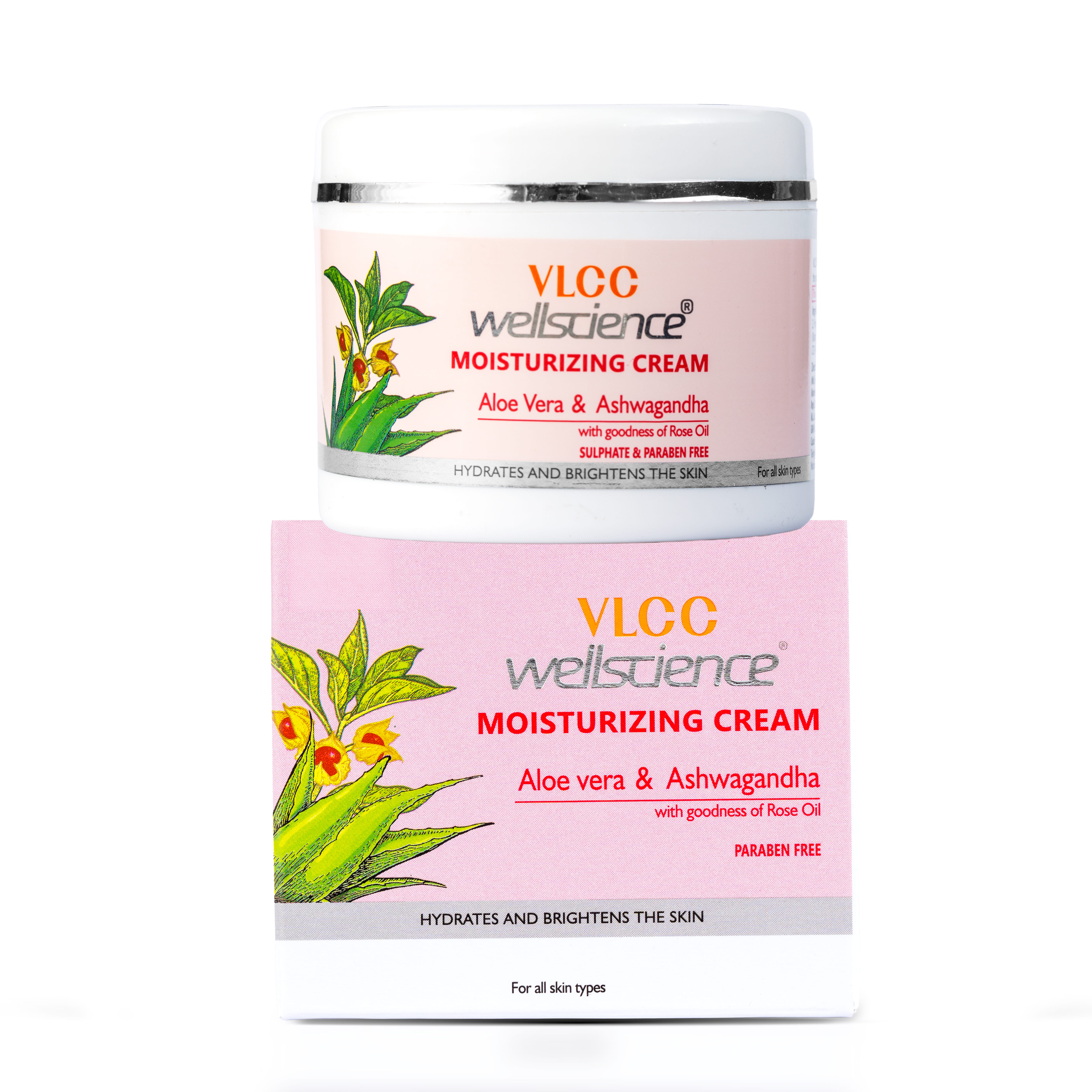 Aloe vera & Ashwagandha Moisturising Cream