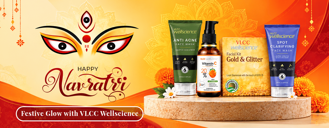 This Navratri Festive Show Your Vlcc Products Upto 60% OFF